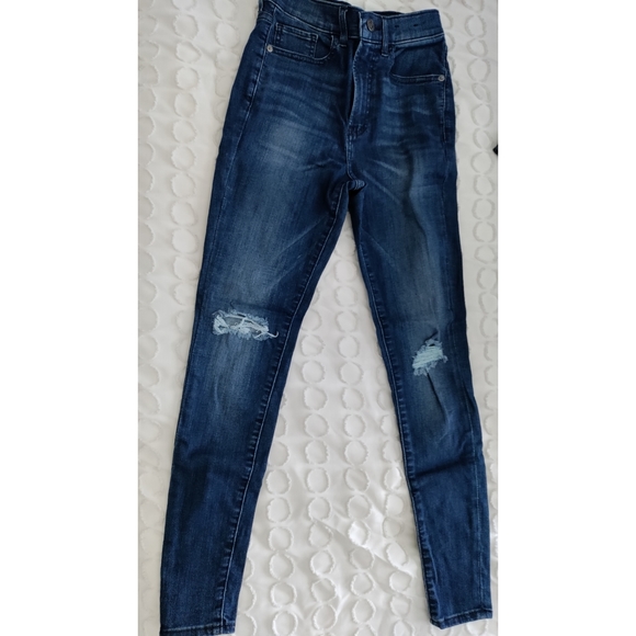 Skinny high rise denim from Express size 0 - Picture 2 of 6